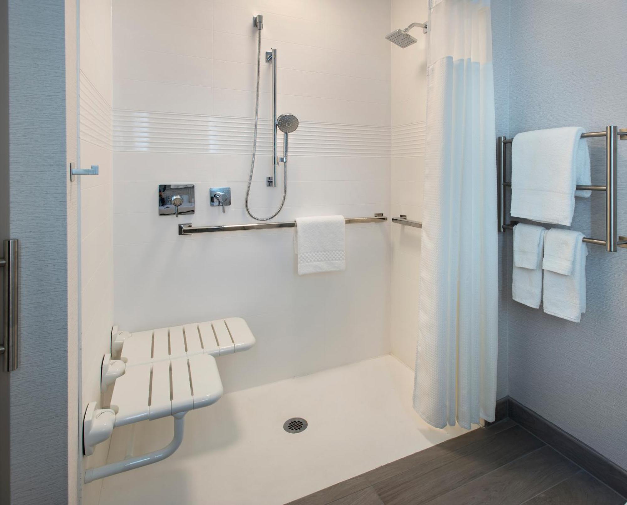 King Studio Kitchen Roll Shower Mobility Accessible